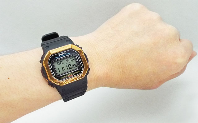 カスタムG-SHOCK完成！メタル風（鏡面銅色）ベゼル！ | カシオ腕時計 